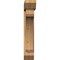 Ekena Millwork Legacy Slat Smooth Bracket w/ Offset Brace, Western Red Cedar, 7 1/2"W x 34"D x 42"H BKT0806X34X42LEC06SWR - alternate 2
